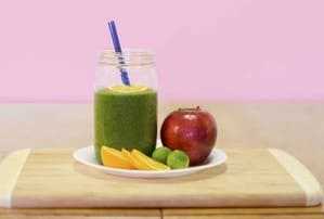 Smoothie and fruits