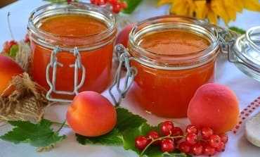 Apricots and apricot jam