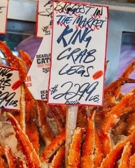 King crab legs