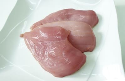 Chicken breast, meat only
