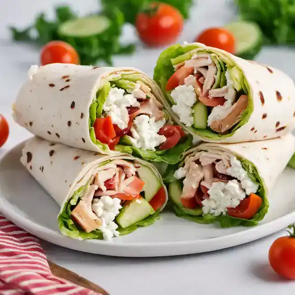 turkey wraps for lunch